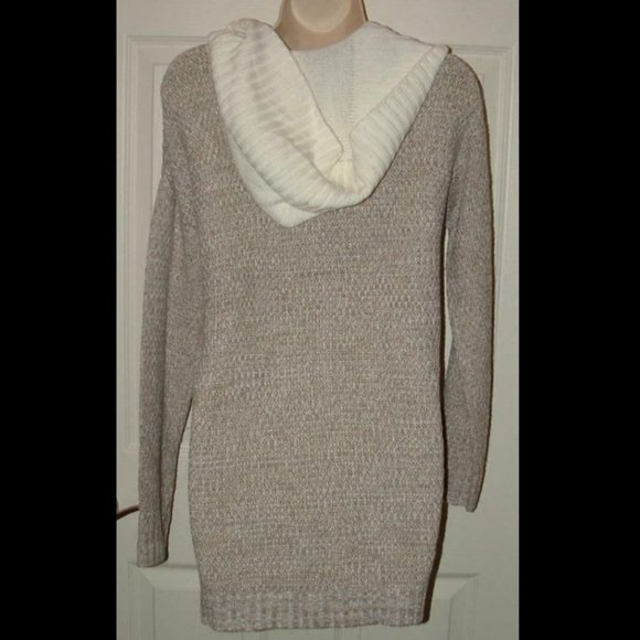 NEW Sz Small Casual Wear Hooded Roomy Lightweight Open Sweater Front Pockets - Picture 2 of 3